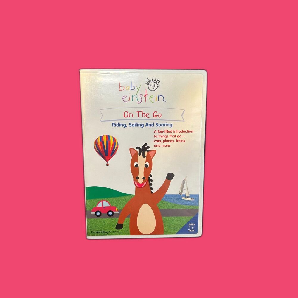 Baby Einstein: On The Go DVD - Riding Sailing and Soaring Disney 2005